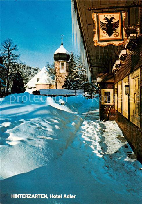 Hinterzarten Breisgau-Hochschwarzwald BW Hotel Adler Kirche