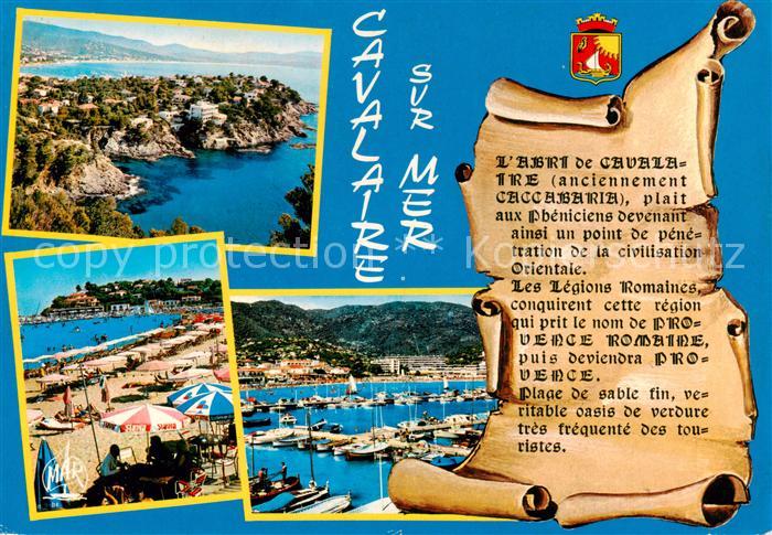Cavalaire-sur-Mer 83 Var Panorama Strand Bootshafen