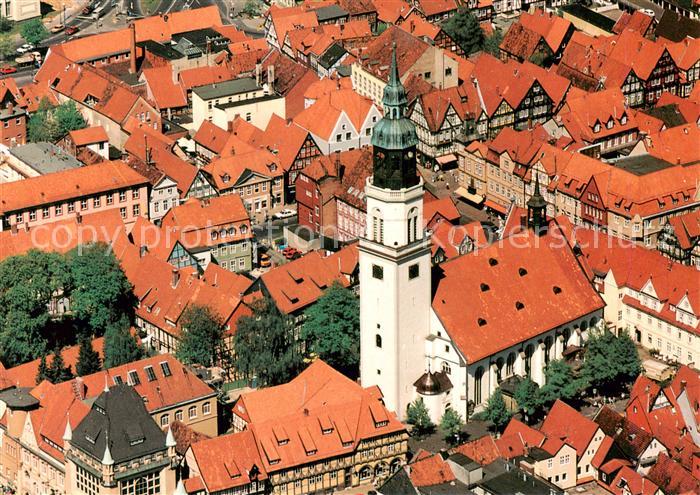 Celle  Niedersachsen Ev luth Stadtkirche Fliegeraufnahme