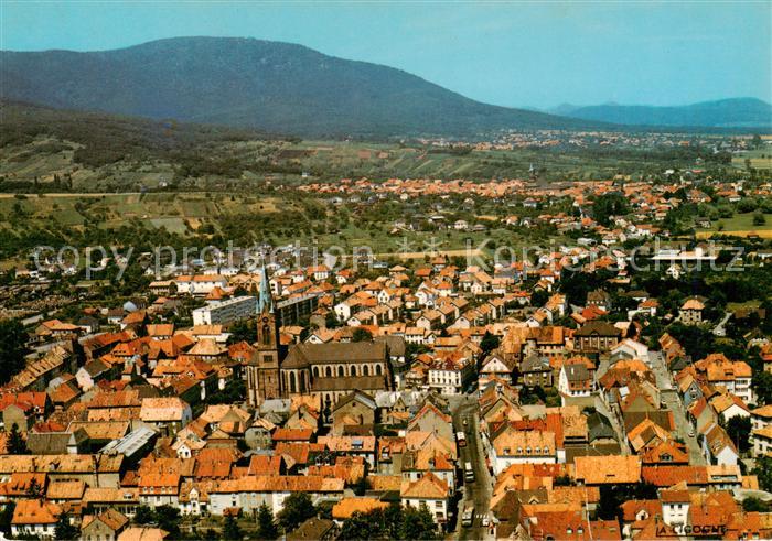 Cernay Calvados Vue generale aerienne