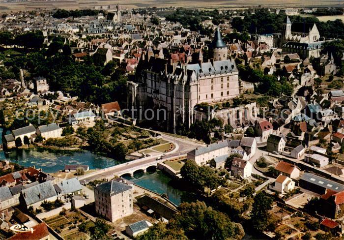 Chateaudun 28 Eure-et-Loir Vue aerienne du chateau