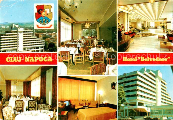 Cluj-Napoca Klausenburg Kolozsvar Hotel Belvedere Gastraeume Zimmer Panorama