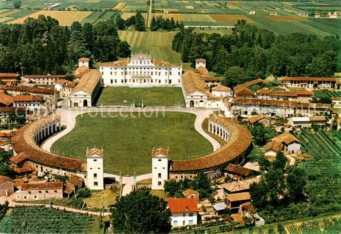 Passariano Villa Conti Manin Veduta aerea