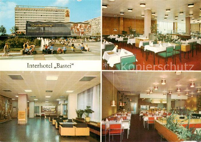 Dresden Elbe Interhotel Bastei Restaurant Empfang Grill Restaurant