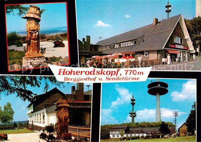 Schotten Hessen Paule der Berggeist Berggasthof Restaurant Hoherodskopf Sendetue