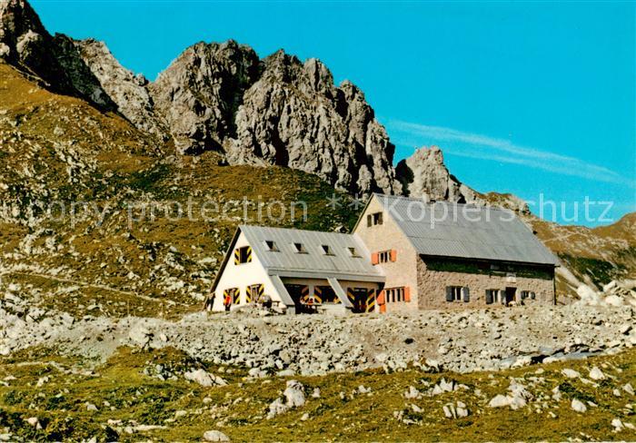 Mindelheimerhuette 2058m Schafalpkopfgruppe Ansicht