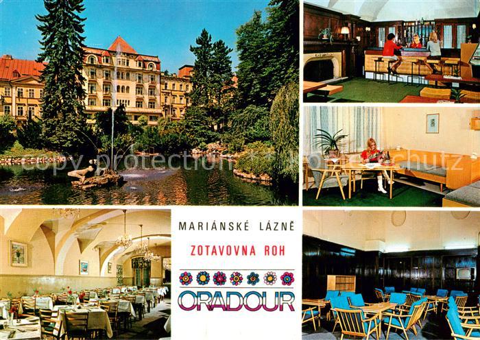Marianske Lazne Zotavovna ROH Oradour Gastraeume Bar Zimmer