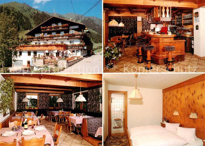 Hippach Tirol AT Gasthof Moesl Gastraum Bar Zimmer