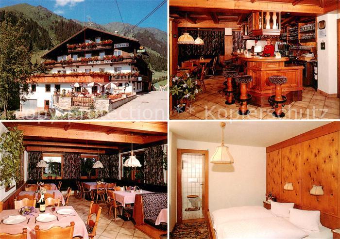 Hippach Tirol AT Gasthof Moesl Gastraum Bar Zimmer