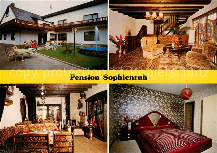Langscheid Mayen Gasthof Pension Sophienruh Gastraeume Zimmer
