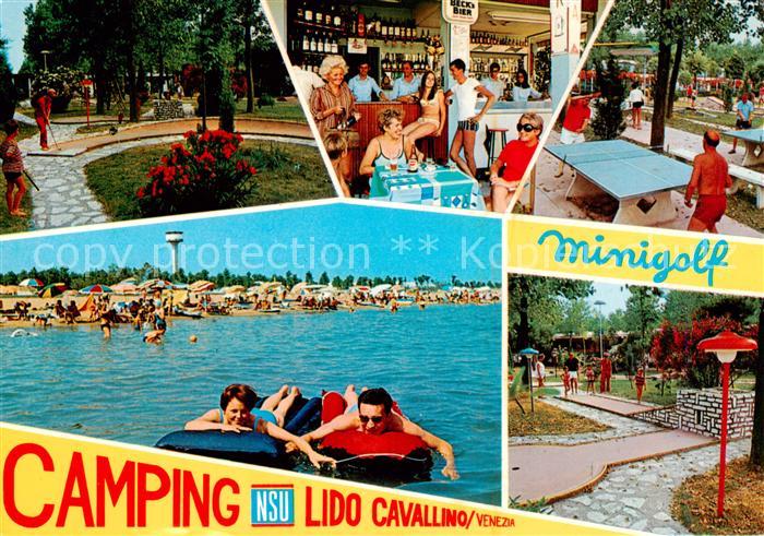 Cavallino Lido Venezia IT Camping NSU Lido Minigolf Strand Bar Tischtennis