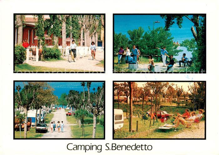Peschiera del Garda IT Camping S Benedetto Teilansichten