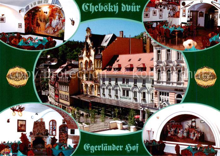 Karlovy Vary Karlsbad Egerlaender Hof Teilansichten
