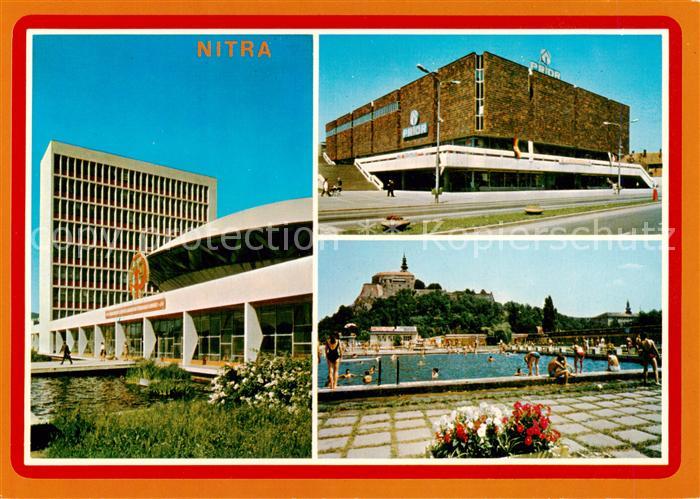 Nitra Slovakia Vysoka skola polnophospodarska Obchodny dom Prior Kupalisko v poz