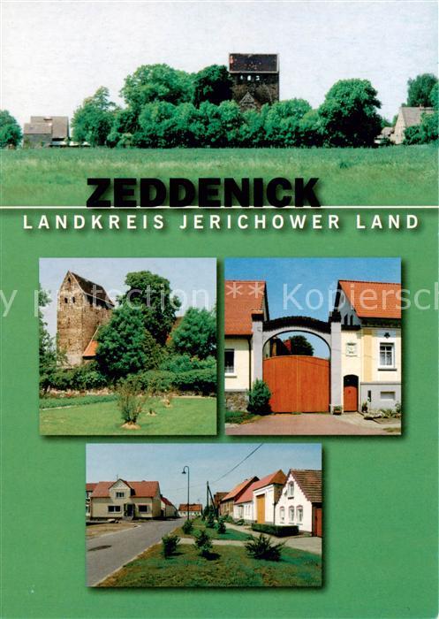 Zeddenick Panorama Turm Eingangstor Strassenpartie