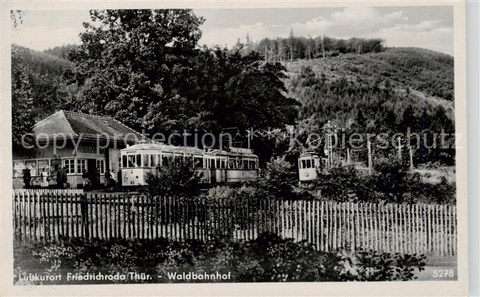 Bad Friedrichroda Waldbahnhof Luftkurort
