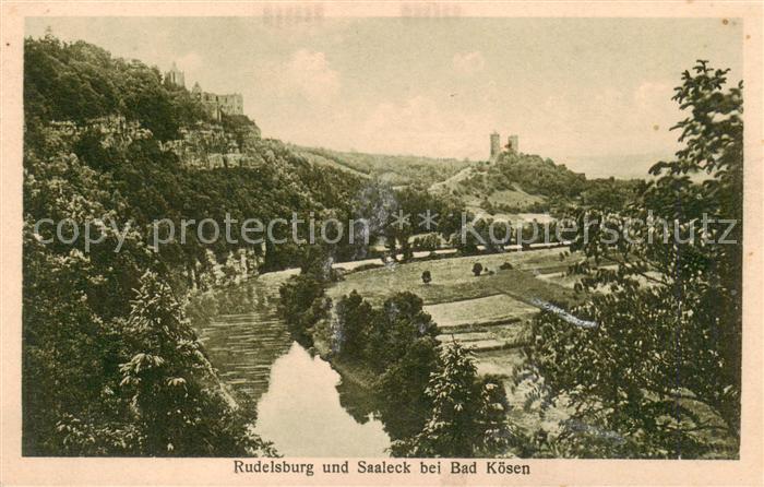 Bad Koesen Rudelsburg und Saaleck