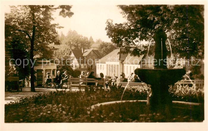 Bad Liebenstein Kurgarten Brunnentempel und Badehaus