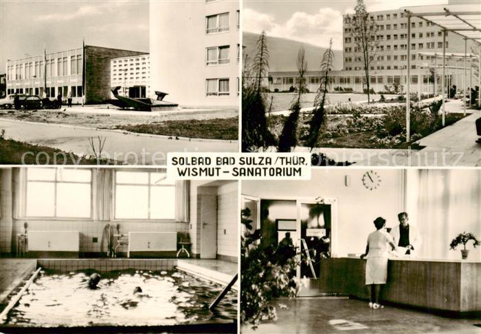 Bad Sulza Wismut Sanatorium Bewegungsbad Rezeption