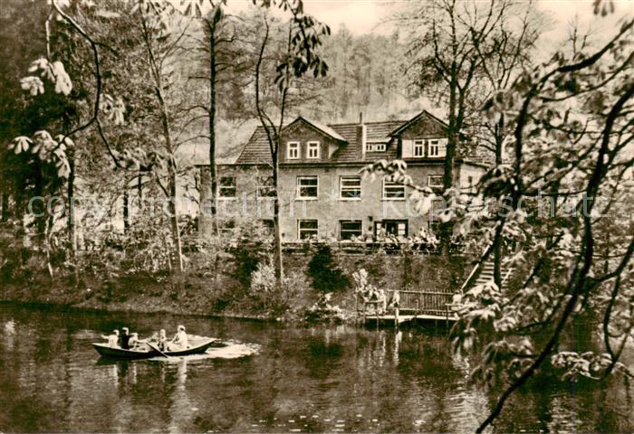 Brotterode Restaurant Waldschloesschen Gehege Gondelteich