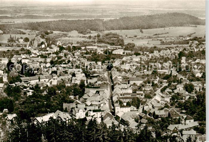 Friedrichroda Panorama Blick von der Gaensekuppe