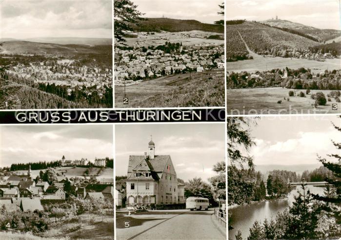 Friedrichroda Brotterode Tabarz Inselsberg Finsterbergen Georgenthal FDGB Erholu