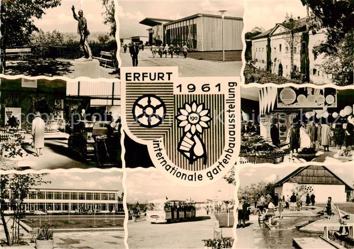 ERFURT CITY Internationale Gartenbauausstellung der sozialistischen Laender