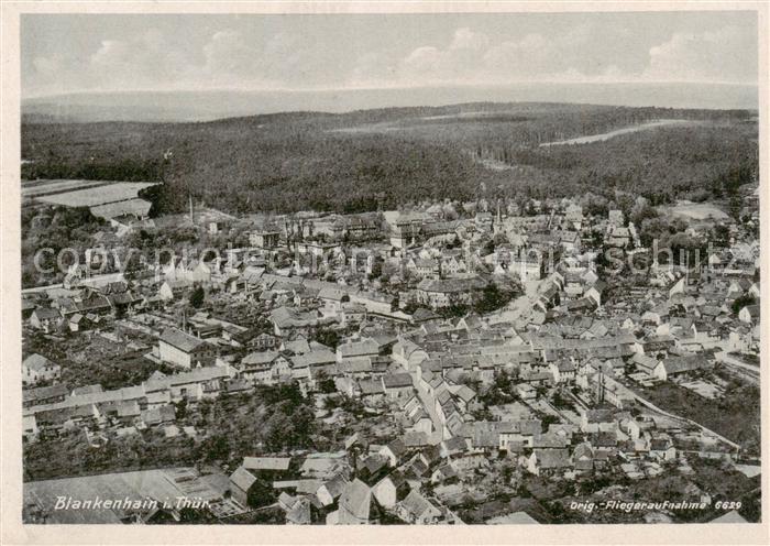 Blankenhain Thueringen Fliegeraufnahme