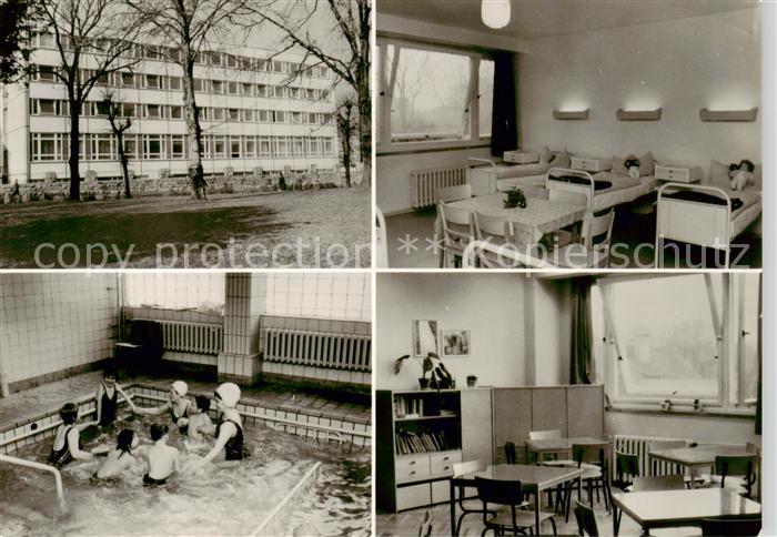 Arnstadt Ilm Kinderpflegeheim Marienstift Therapiebad Schlafraum Wohnraum