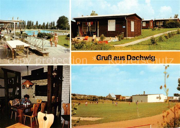 Dachwig Freibad Bungalowsiedlung Eiscafe Zum alten Back’s Stadion