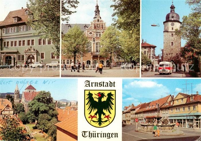 Arnstadt Ilm Stadtmuseum Rathaus Riedtor Liebfrauenkirche Hopfenbrunnen
