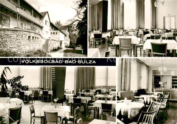 Bad Sulza Volkssolbad Kurhaus Speisesaal Cafe Schmidt
