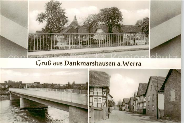 Dankmarshausen Bruecke Werrapartie Strasse
