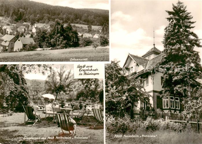 Engelsbach Ortsansicht Liegewiese des FDGB Ferienheim Franziska