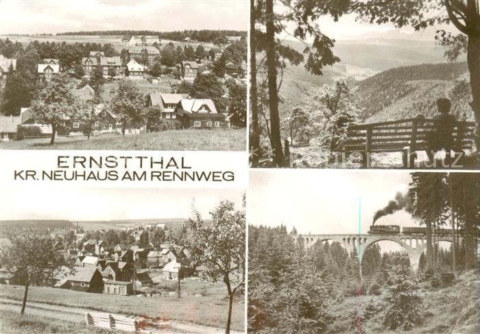Ernstthal Rennsteig Teilansichten Viadukt