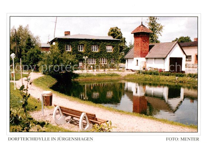 Juergenshagen Buetzow Dorfteichidylle