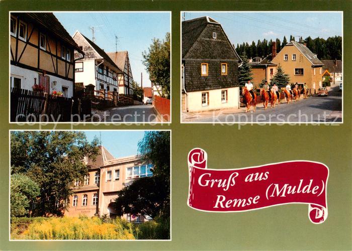 Remse Glauchau Strassenpartie Reiter Thomas Muentzer Schule