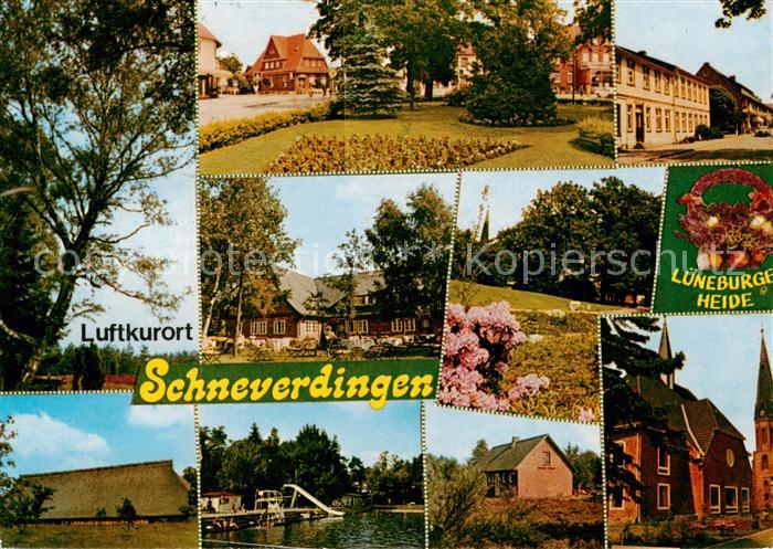 Schneverdingen Teilansichten Luftkurort Lueneburger Heide Freibad