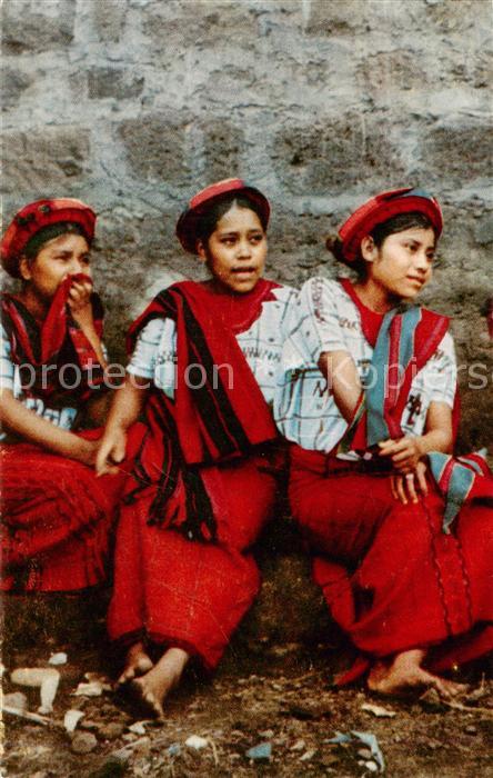 Santiago de Atitlan Guatemala Indian Girls