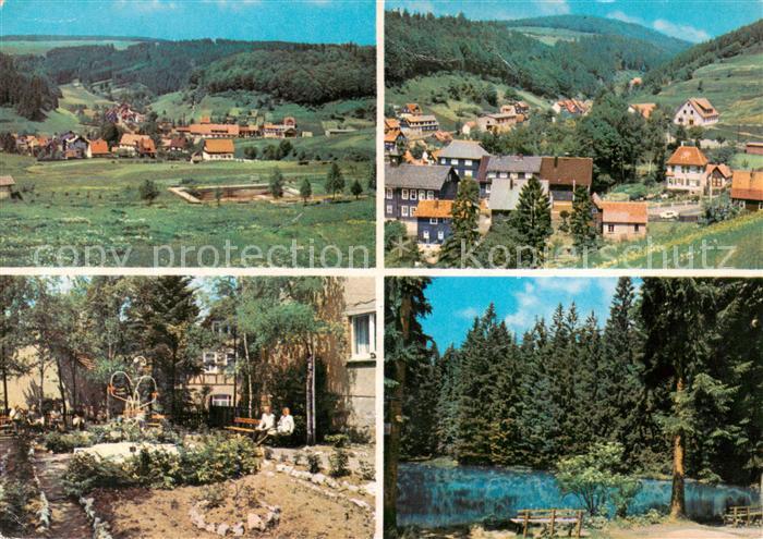 Fehrenbach Thueringer Wald Parkanlage Werrateich