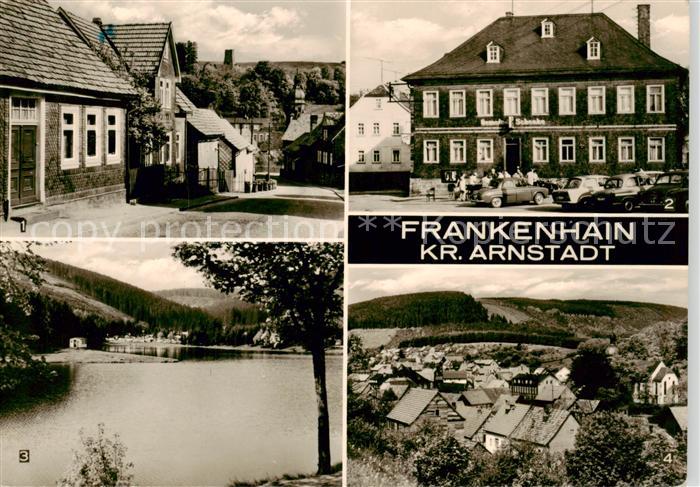 Frankenhain Thueringen Frankenstrasse Konsum Gaststaette Luetschetalsperre Teila