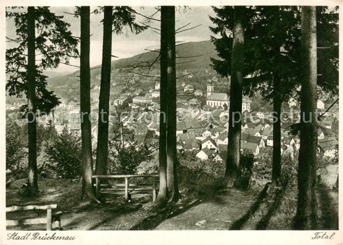 Brueckenau Bad Panorama