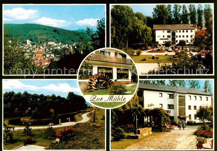 Bad Brueckenau Panorama Hotel Restaurant Cafe Zur Muehle Park