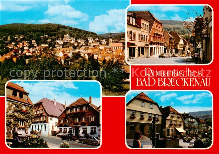 Bad Brueckenau Panorama Teilansichten