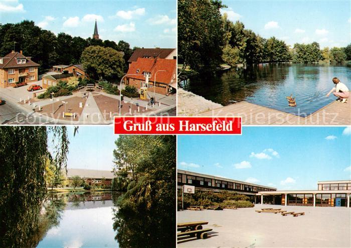 Harsefeld Stadtplatz Schwimmbad Schule