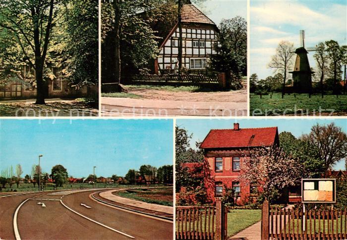 Lavelsloh Fachwerkhaus Windmuehle Gaststaette Park