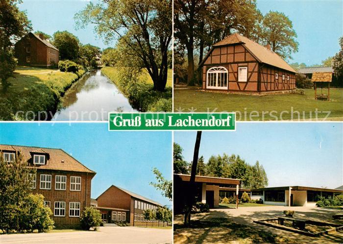 Lachendorf Kanal Fachwerkhaus Teilansichten