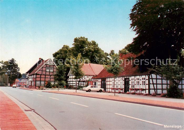 Menslage Strassenpartie