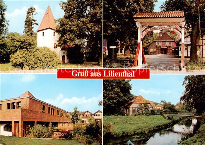 Lilienthal Bremen Kirche Murkens Gasthof Stadt Bremen Bruecke