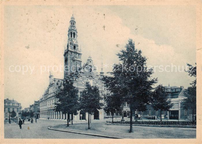 Louvain  Loewen Belgie Vue du Marche aux Grains